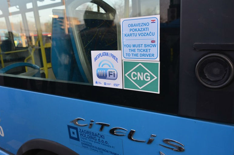 Pilot projekt - WiFi u autobusima ZET-a